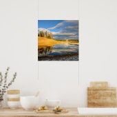 Poster Paysage de Yellowstone (Cuisine)