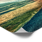 Poster Paysage d'éclairs d'autoroute (Coin)