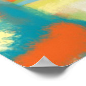 Poster Paysage déconstruit deux (Coin)