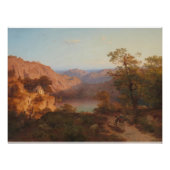 Poster Paysage d'Eifel (1843) - Heinrich Funk (Devant)