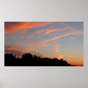 Poster Paysage d'Elkridge Sunset Maryland