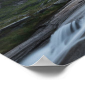 Poster Paysage des chutes d'eau (Coin)