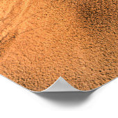 Poster Paysage des dunes de sable de l'Oregon (Coin)