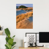 Poster Paysage des dunes de sable de l'Oregon (Bureau à domicile)