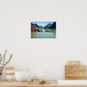 Poster Paysage des fjords en Norvège (Cuisine)