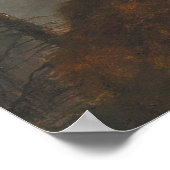 Poster Paysage des grandes montagnes - Albert Zimmermann (Coin)