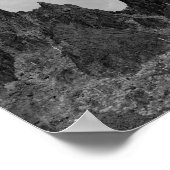 Poster Paysage des montagnes (Coin)