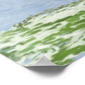 Poster Paysage des montagnes (Coin)