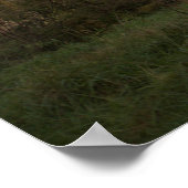 Poster Paysage des montagnes d'automne (Coin)