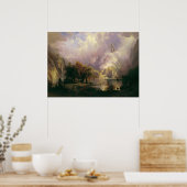 Poster Paysage des Rocheuses par Albert Bierstadt, 1870 (Cuisine)