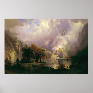 Poster Paysage Des Rocheuses Paysage Majestueux