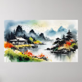 Poster Paysage d'été (Devant)