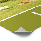 Poster Paysage d'été en Suisse (Coin)