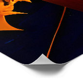 Poster Paysage d'Halloween quatre (Coin)