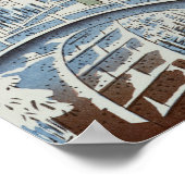 Poster Paysage d'hiver (Coin)