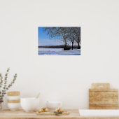 Poster Paysage d'hiver (Cuisine)