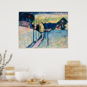 Poster Paysage d'hiver (Cuisine)