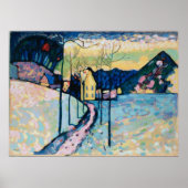 Poster Paysage d'hiver (Devant)