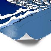 Poster Paysage d'hiver (Coin)