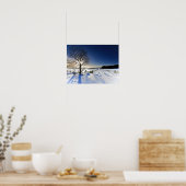 Poster Paysage d'hiver (Cuisine)