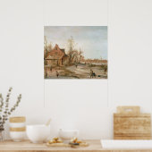 Poster Paysage d'hiver, 1623 (Cuisine)
