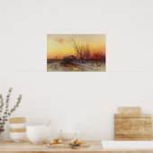 Poster Paysage d'hiver 2 (Cuisine)