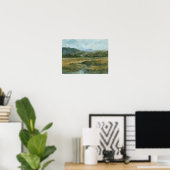 Poster Paysage d'Impasto III (Bureau à domicile)