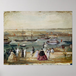 Poster Paysage du Cuba