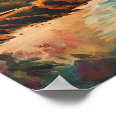Poster Paysage du Golden Harbor (Coin)