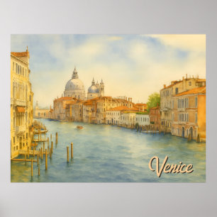 Poster Paysage du Grand Canal de Venise