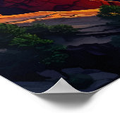 Poster Paysage du Grand Canyon (Coin)