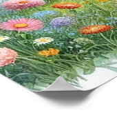 Poster Paysage du jardin 4 (Coin)