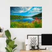 Poster Paysage du lac Costello (Bureau à domicile)