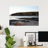 Poster Paysage du Port du Maine (Bureau à domicile)