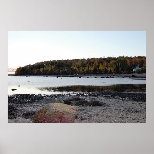 Poster Paysage du Port du Maine (Devant)