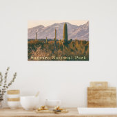 Poster Paysage du Saguaro (Cuisine)