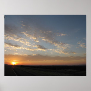 Poster Paysage du Texas