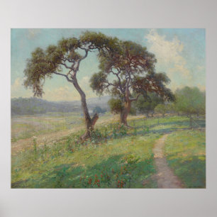 Poster Paysage du Texas Hill Country, Onderdonk