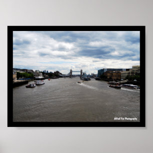 Poster Paysage du Tower Bridge et de la Tamise