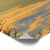 Poster Paysage du volcan Fuji (Coin)