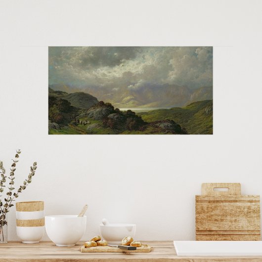 Poster Paysage écossais (Cuisine)