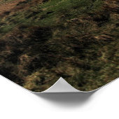 Poster Paysage écossais des Highlands Imprimer (Coin)