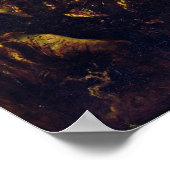 Poster Paysage en bois avec Hagar et l'Ange (Coin)