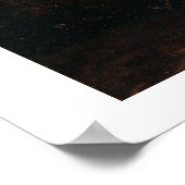 Poster Paysage en bois (huile sur panneau) (Coin)