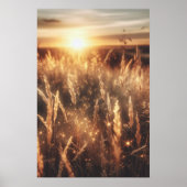 Poster Paysage exceptionnel Nature Sunset Art (Devant)