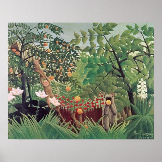 Poster Paysage exotique, 1910 (Devant)