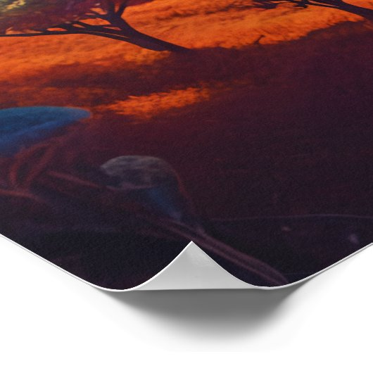 Poster Paysage extraterrestre (Coin)