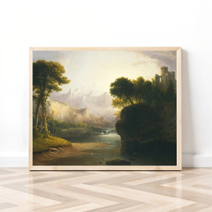 Poster Paysage fantaisiste de Thomas Doughty