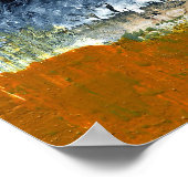 Poster Paysage floral enivrant par Dan Robertson (Coin)