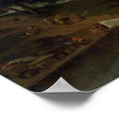 Poster Paysage fluvial, 1697 (Coin)